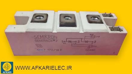 دوبل تریستور - SKKT172/14E - SEMIKRON